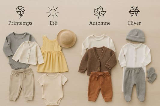 Quels vêtements prévoir pour chaque saison avec bébé et enfant?