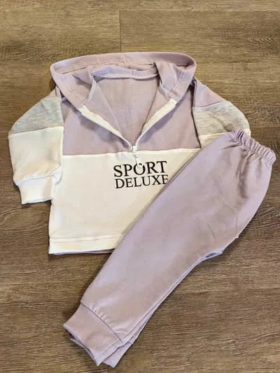 Survêtement bébé fille Sport Deluxe dernière taille 6 mois coton ref 3514 ALL FOR KIDS