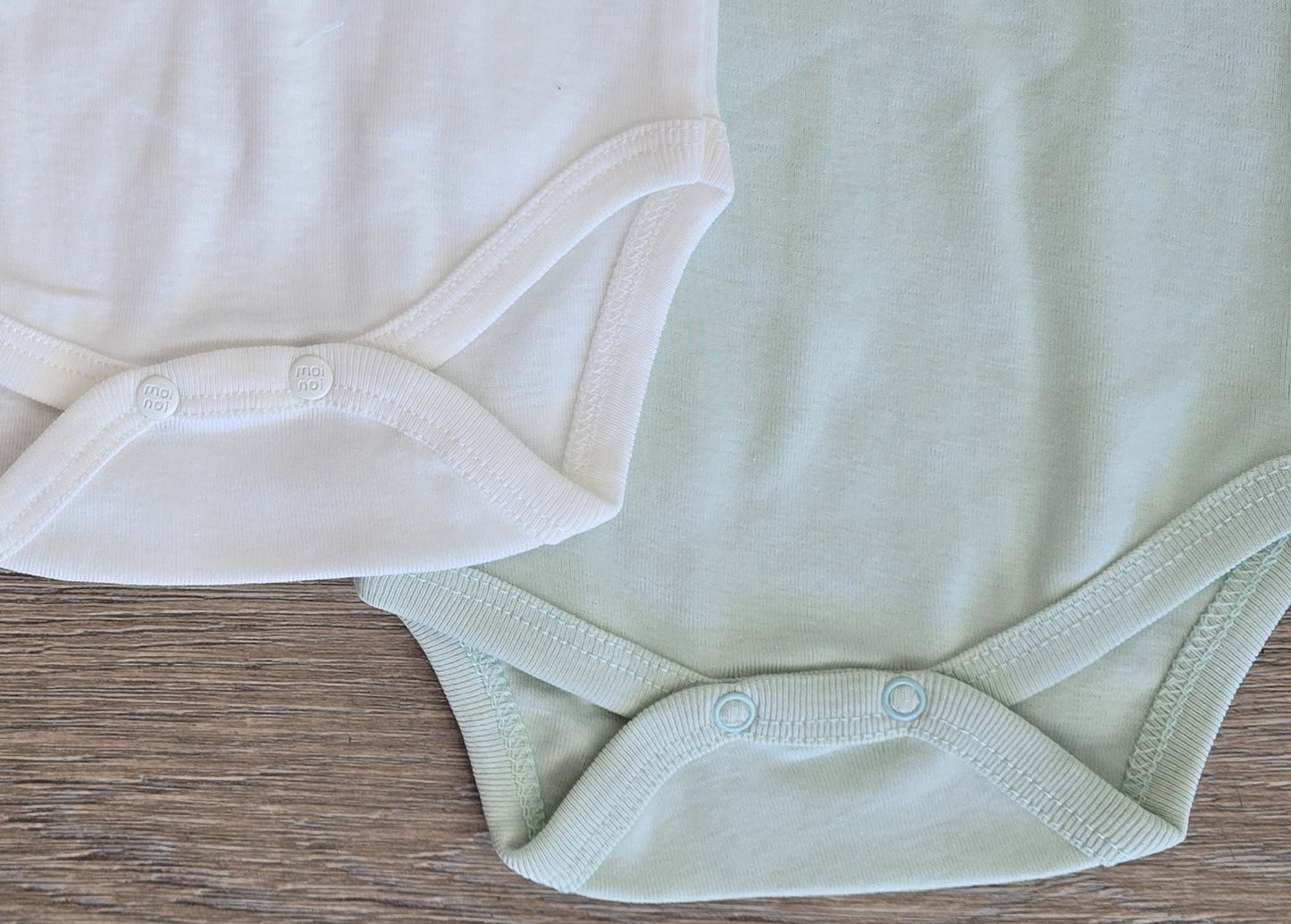 Lot de 2 bodys bébé manches courtes taille de 3 à 18 mois 100% coton ref 0830 ALL FOR KIDS