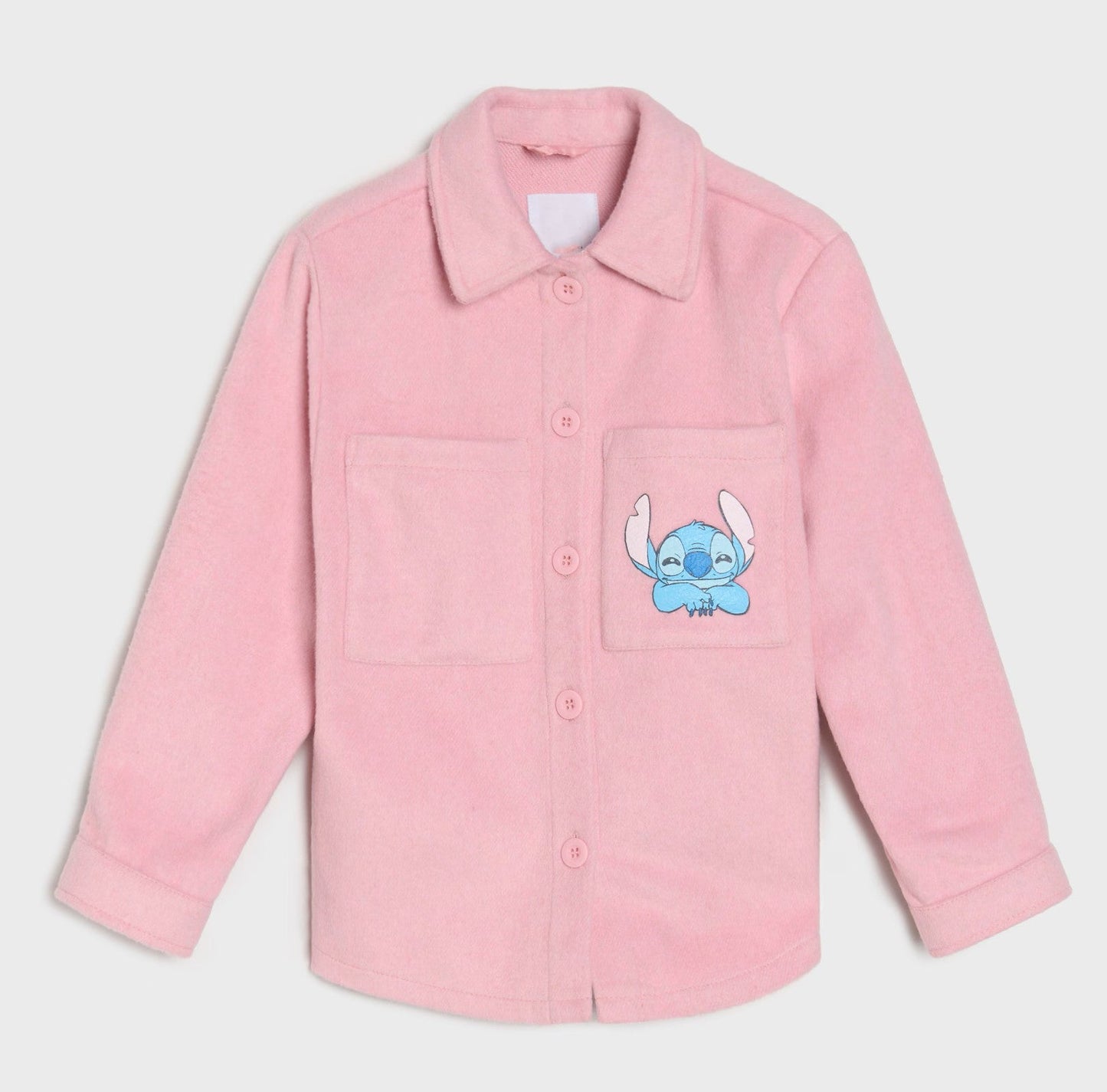 Surchemise Fille Rose Stitch & Angel taille de 4 à 8 ans ref 652 ALL FOR KIDS