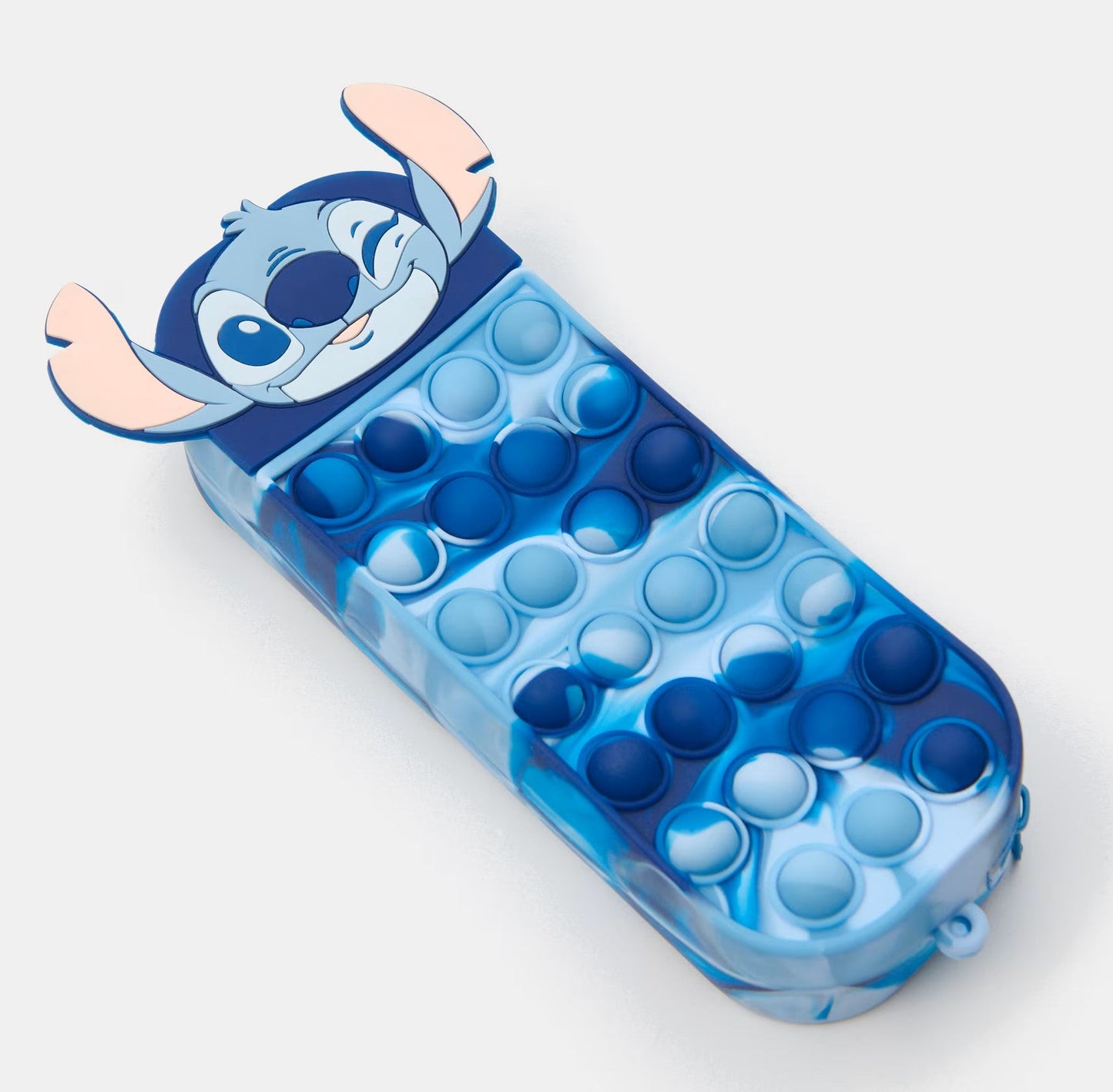 Trousse pop-it Stitch ou Angel Silicone anti-stress rose ou bleu ref 052 ALL FOR KIDS