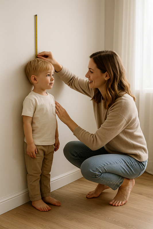 Comment choisir les tailles bébé et enfant de 0 à 6 ans?