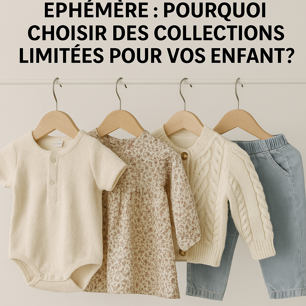 Mode enfant éphémère! Collections limitées All For Kids