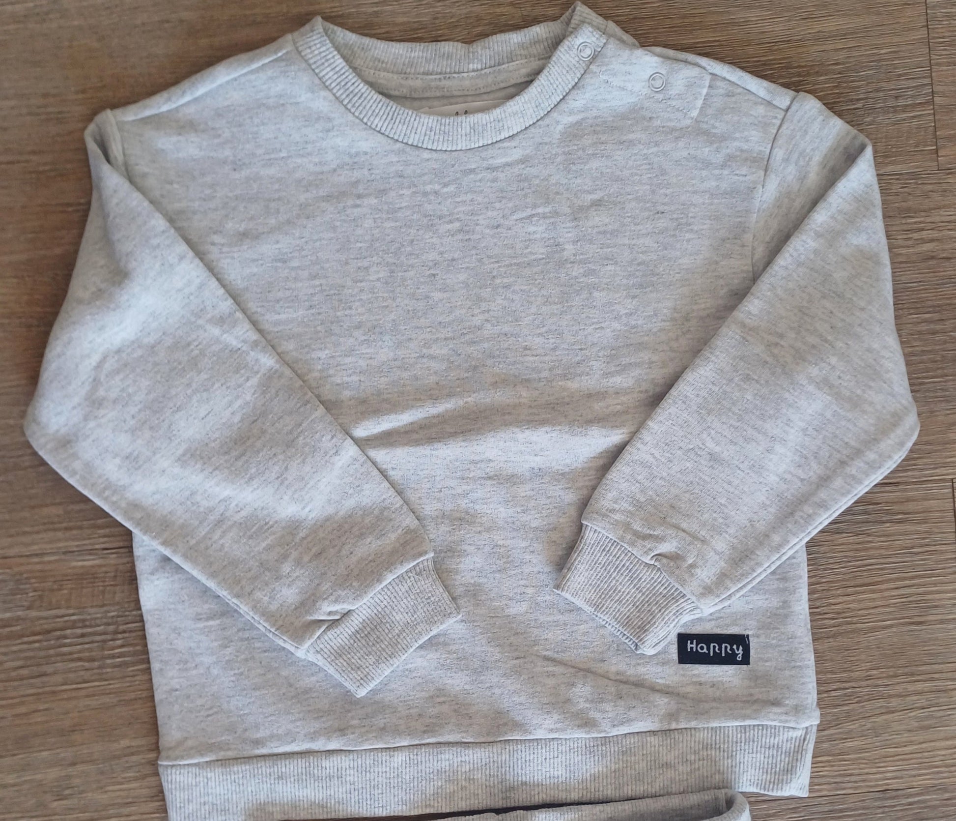 Jogging 2 pièces gris uni  taille 2 à 5 ans ref 584 ALL FOR KIDS