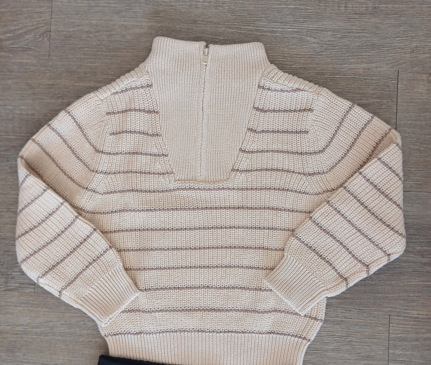Ensemble garçon chic pull rayé zippé + pantalon taille de 2 à 3 ans ref 654 ALL FOR KIDS