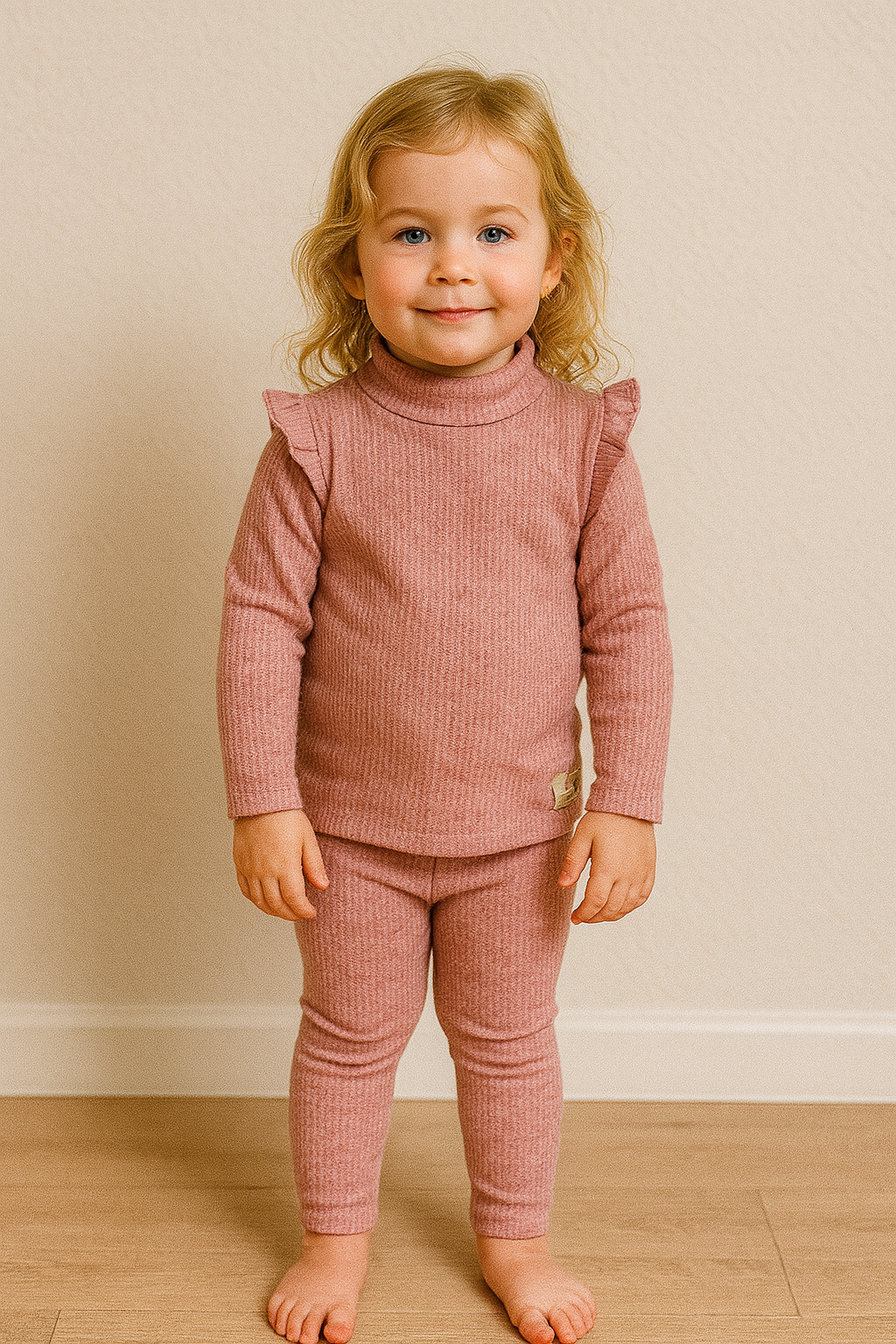 Ensemble Col Roulé court & Legging Chaud, Élégant et Doux taille de 3 à 6 ans ref 3771 ALL FOR KIDS