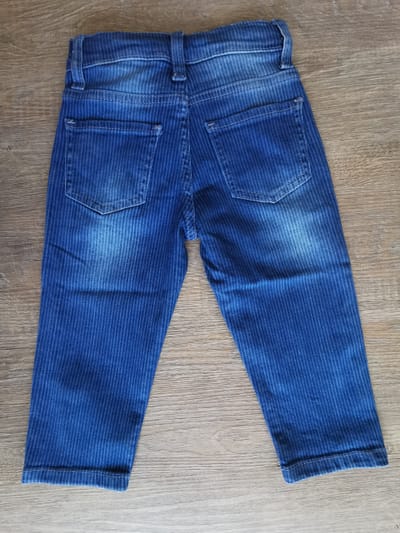 Jean garçon réglable confort coton stretch taille de 1 à 7 ans ref 4031 ALL FOR KIDS