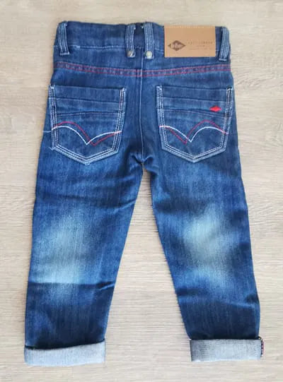 Jean garçon Lee Cooper Denim brut stretch dernière taille 14 ans ref 07 ALL FOR KIDS