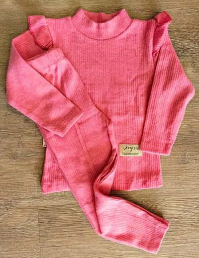 Ensemble Col Roulé court & Legging Chaud, Élégant et Doux taille de 3 à 6 ans ref 3771 ALL FOR KIDS