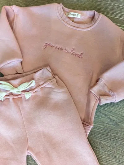 Ensemble Hiver Fille "You Are So Loved" – Chaleur, Tendresse & Style taille de 2 à 5 ans ref 3177 ALL FOR KIDS