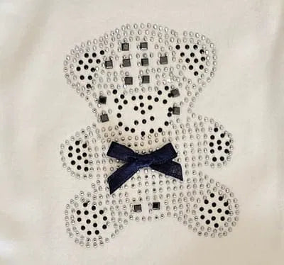 Coffret naissance fille papillon strass 5 pièces coton 0/3 mois ref 6503 (Copie) ALL FOR KIDS