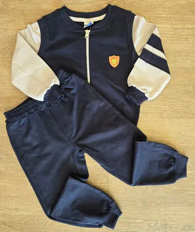 Ensemble de jogging enfant coton veste zippée à capuche et pantalon taille de 3 à 6 ans ref 5606 ALL FOR KIDS