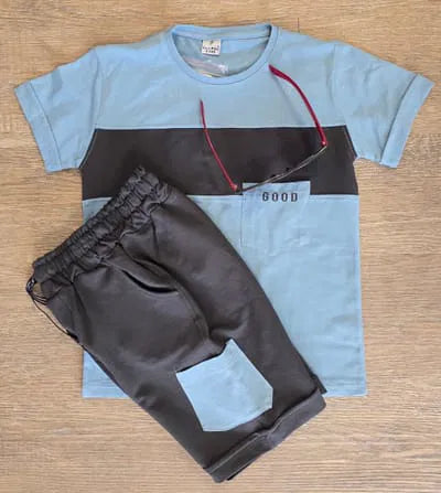 Ensemble garçon avec lunettes ref 1786 ALL FOR KIDS