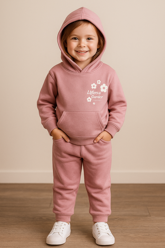 Ensemble Fille "Life's a Garden" Rose Doux Dernière Taille 5 Ans ref 9904 ALL FOR KIDS