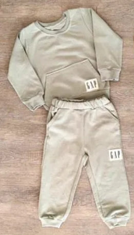 Jogging garçon vert GAP dernière taille 3 ans 100% coton ref 5557 ALL FOR KIDS