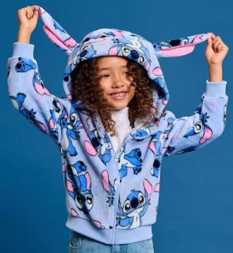 Veste Stitch enfant à capuche avec oreilles Taille 3 à 6 ans ref 339 ALL FOR KIDS