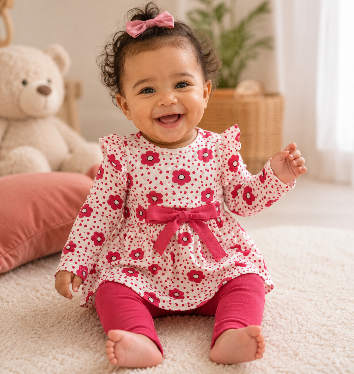 Robe manche longue et legging ALL FOR KIDS