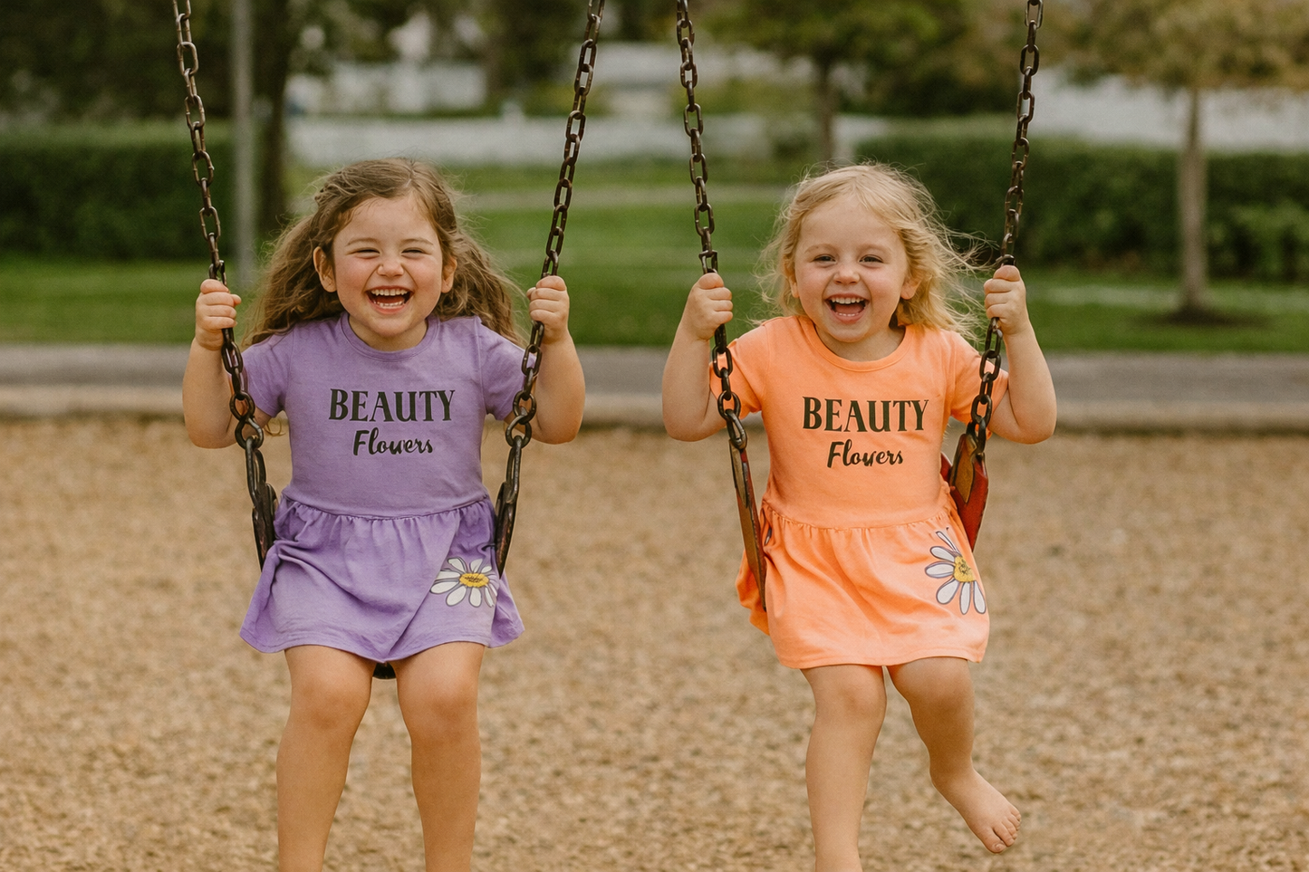 Robe fille Beauty Flowers,dernière taille violet 5 ans, orange 4 ans ref 0017 ALL FOR KIDS