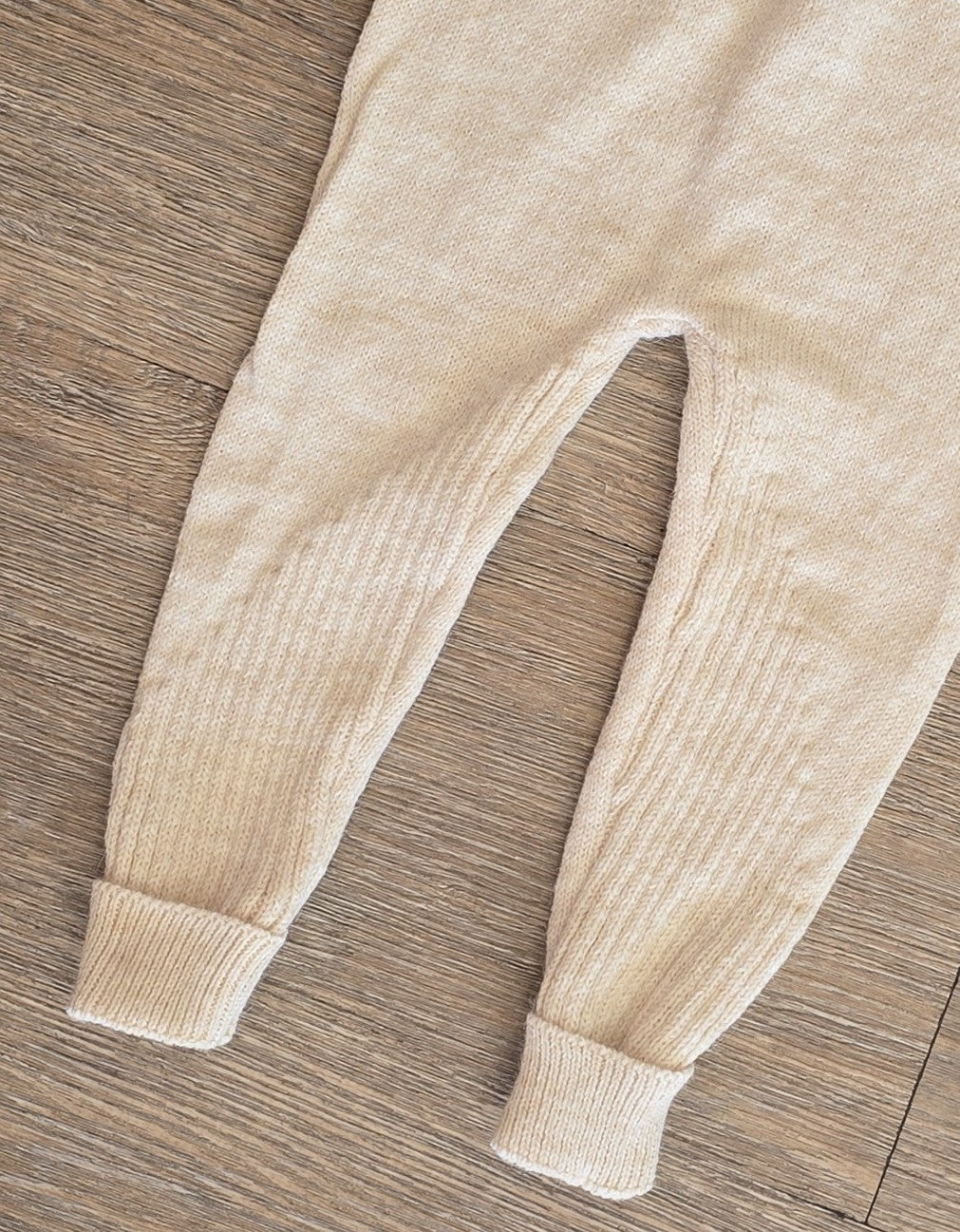 Ensemble bébé laine chaud beige ou écru Mixte taille de 3 à 9 mois 100% laine ref 0047 ALL FOR KIDS