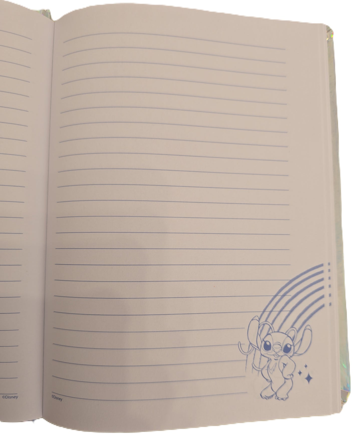 Carnet Stitch & Angel holographique Disney ref 382 ALL FOR KIDS