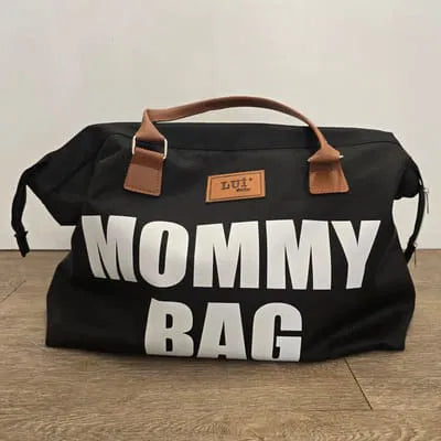 Sac à langer rigide MOMMY BAG noir – Grand format maternité ref 1001 ALL FOR KIDS