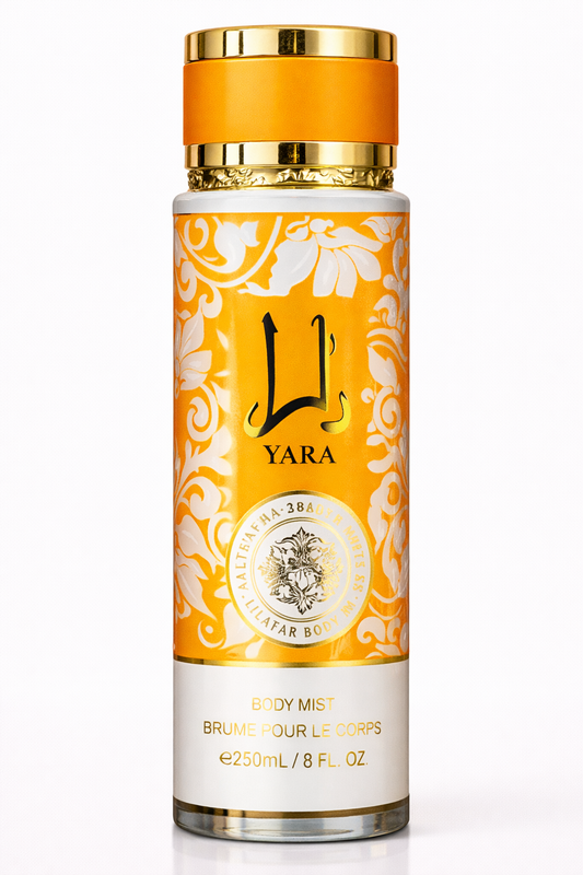 Brume Parfumée Yara Tous 250ml – Spray Corps Exotique & Gourmand ALL FOR KIDS