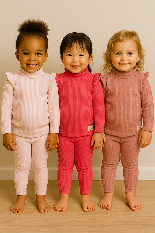 Ensemble Col Roulé court & Legging Chaud, Élégant et Doux taille de 3 à 6 ans ref 3771 ALL FOR KIDS