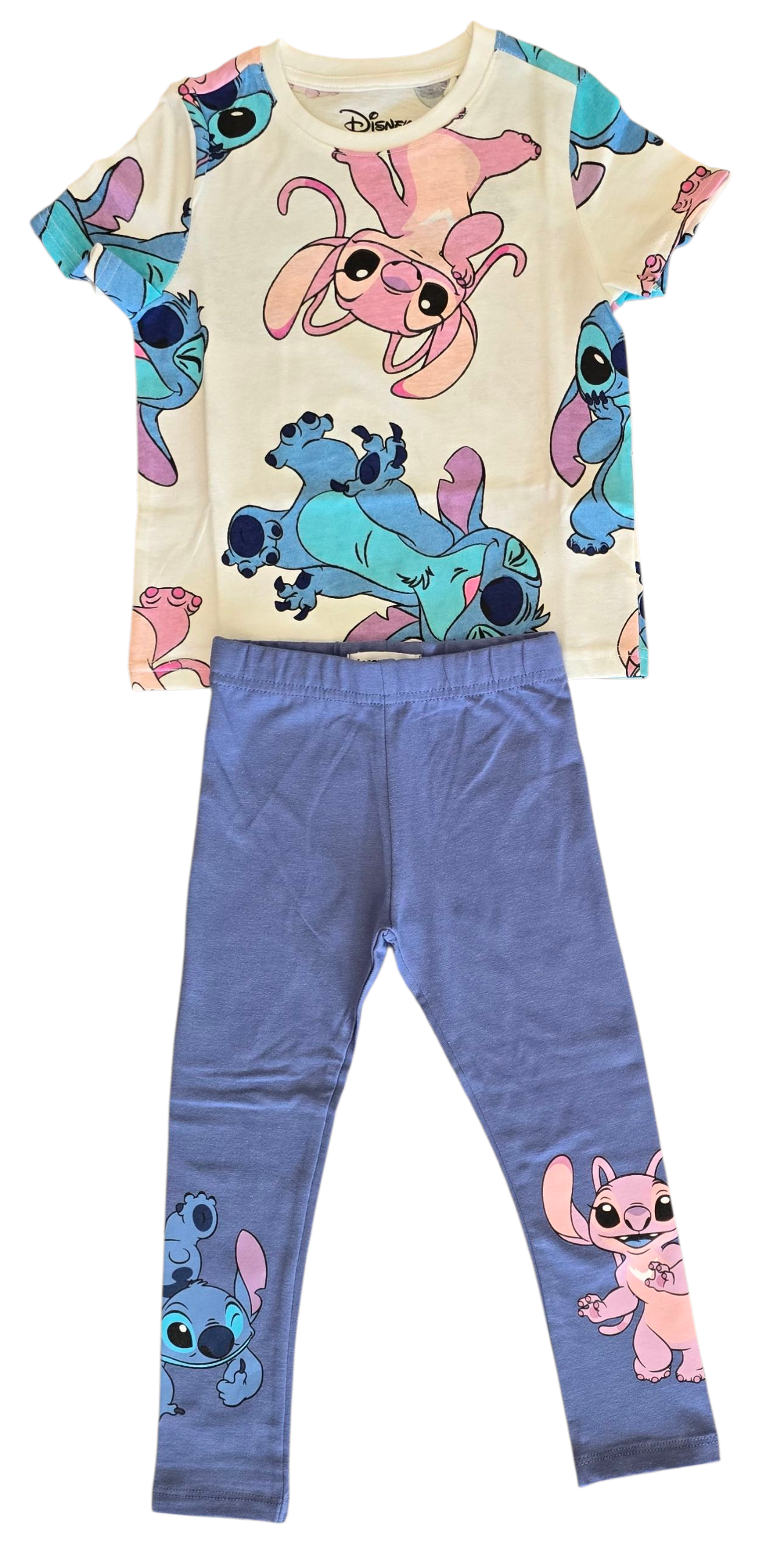 Ensemble Fille Stitch Disney T-shirt & Legging 3 à 10 ans ref 064 ALL FOR KIDS