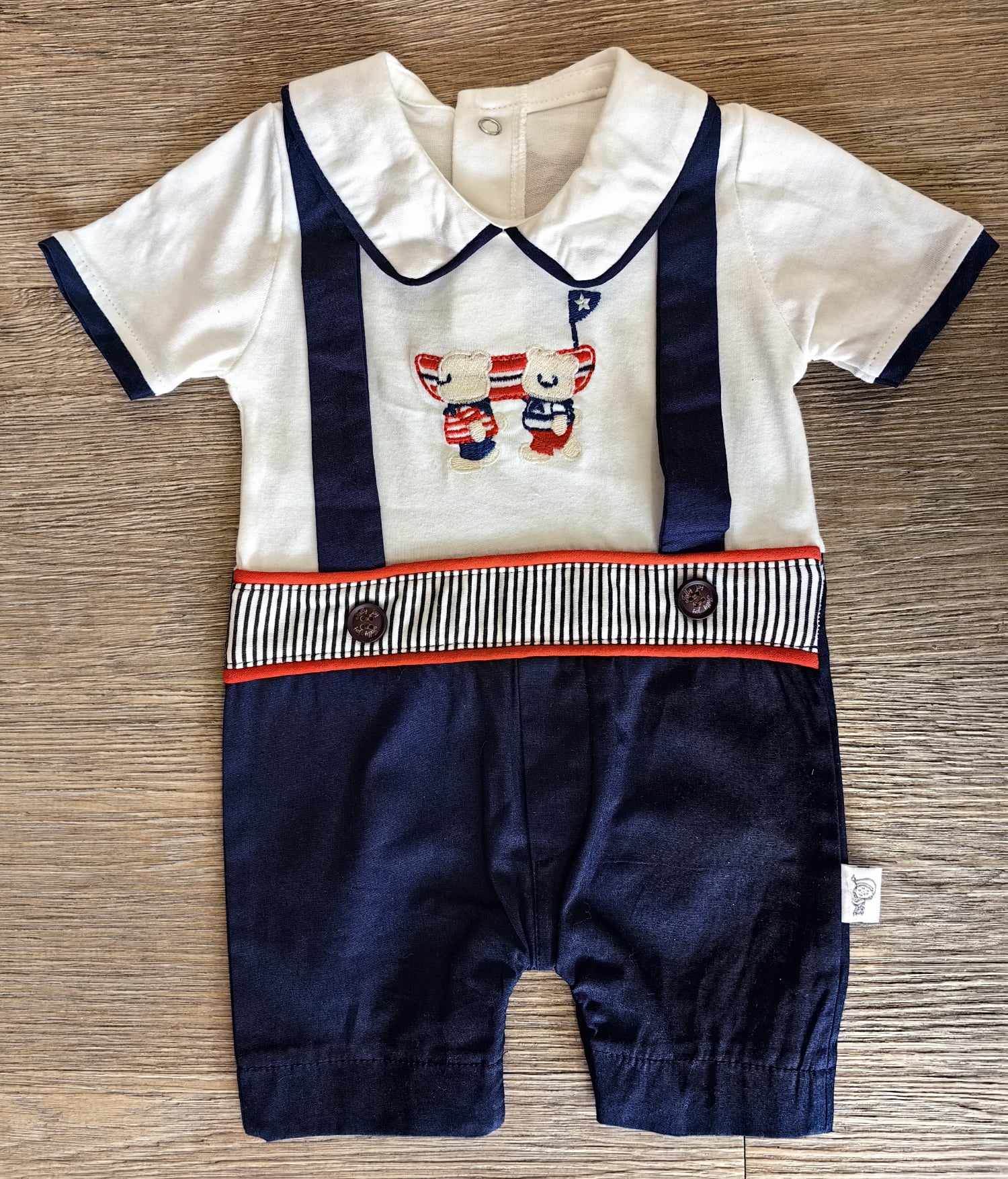 Combinaison bébé garçon ref 3283 ALL FOR KIDS