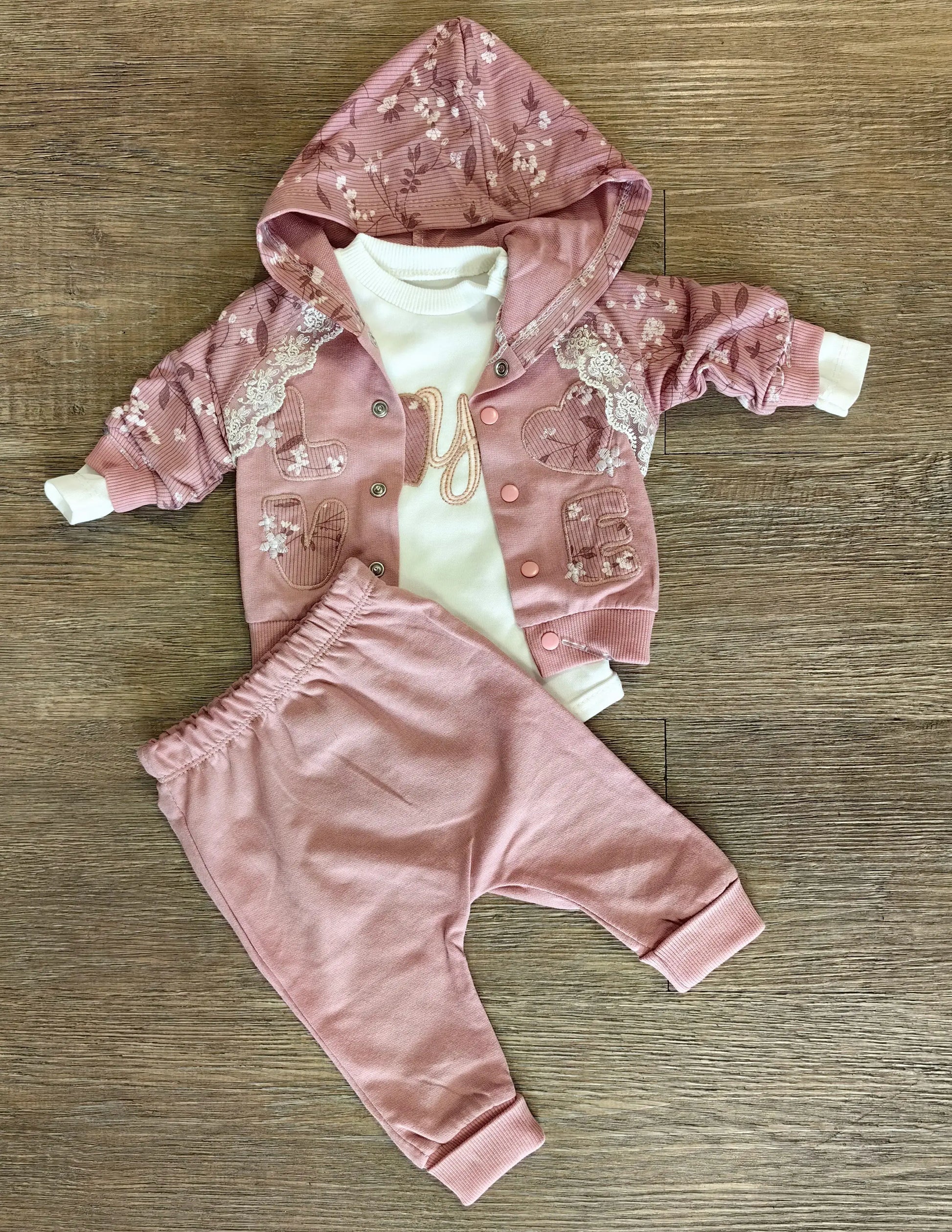 Ensemble bébé fille ref 1239 ALL FOR KIDS