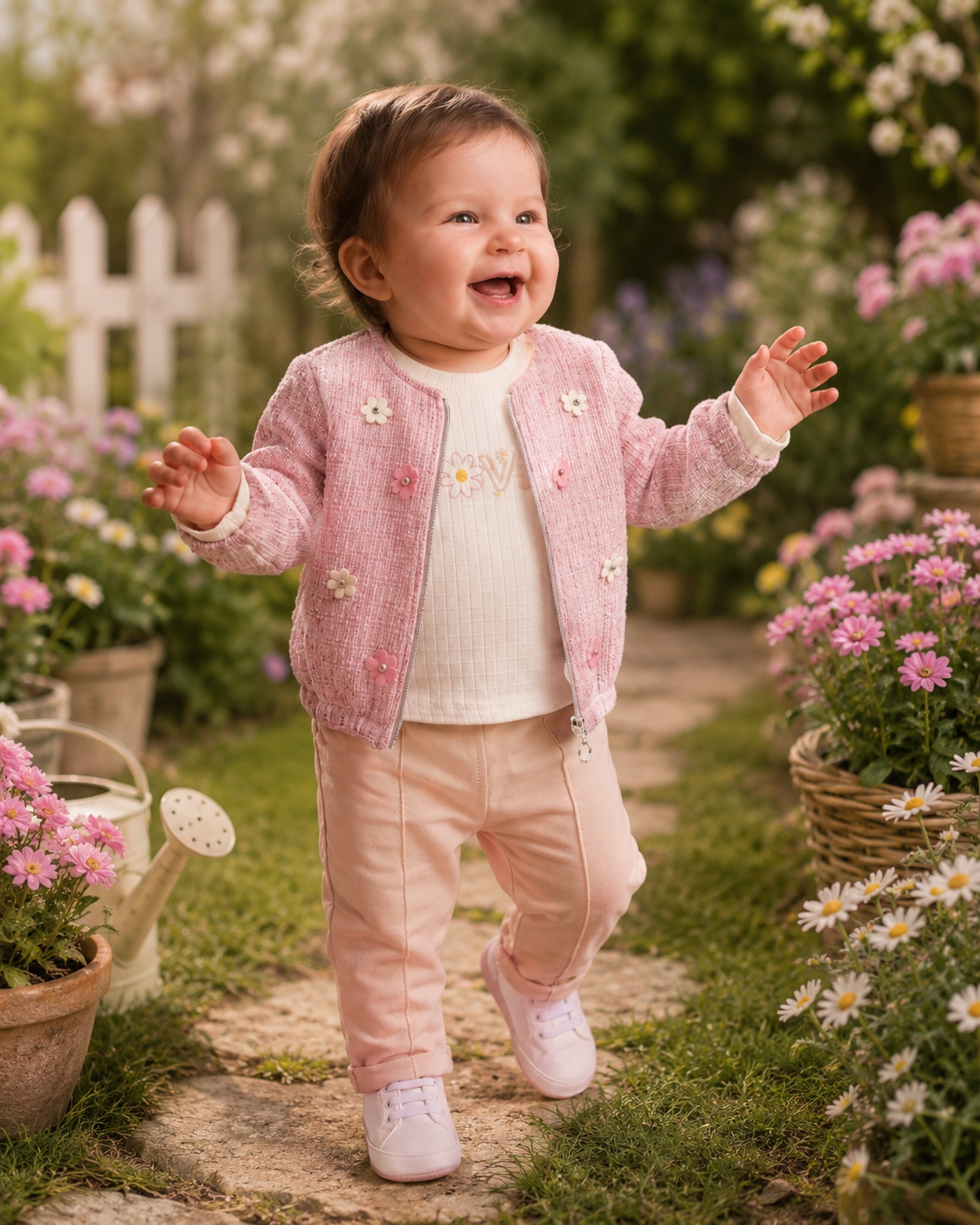 Ensemble 3 pieces veste tee-shirt pantalon ref 48 ALL FOR KIDS