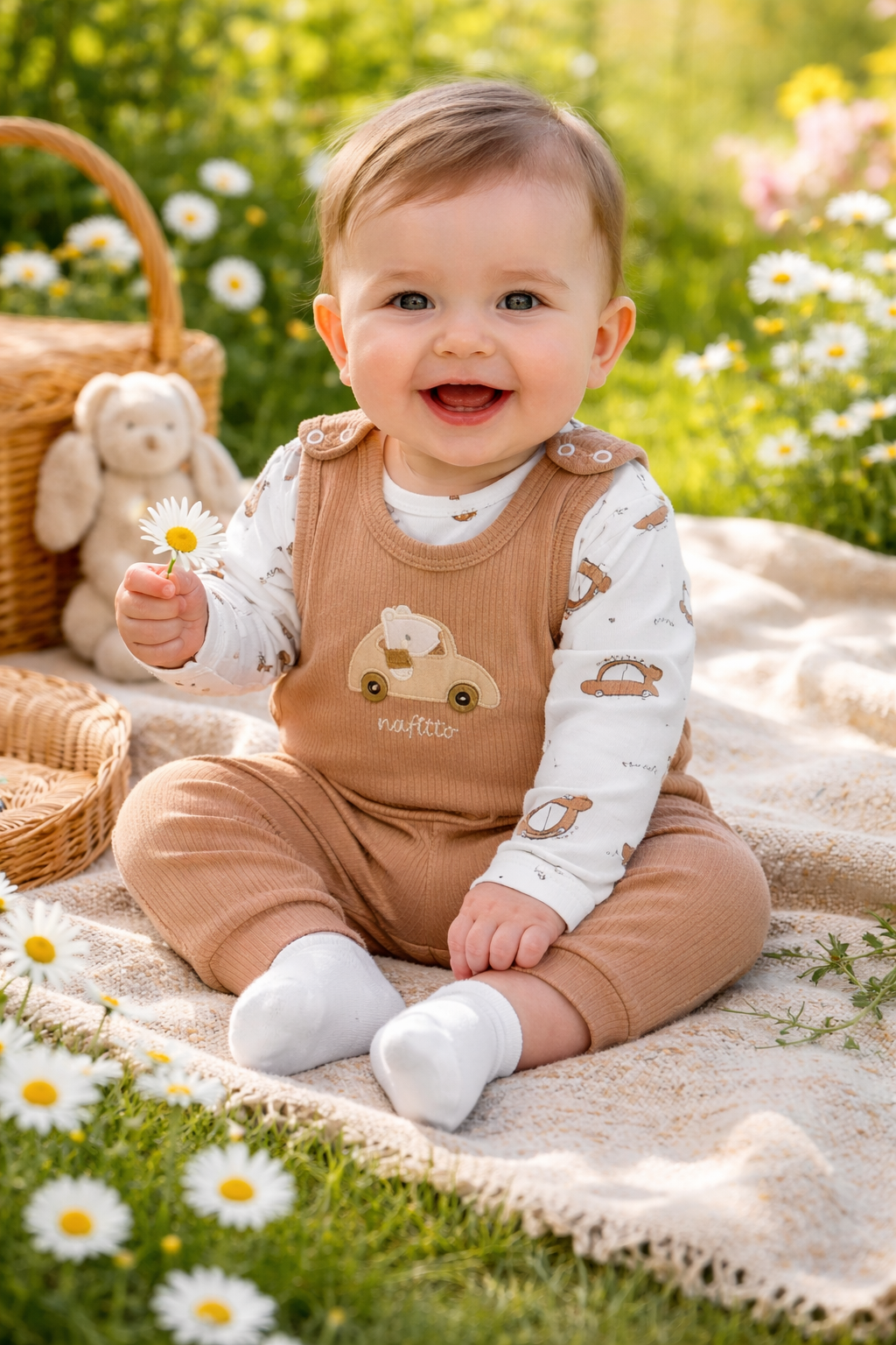 Ensemble bébé garçon taille de 3 à 9 mois 100% coton ref 145 ALL FOR KIDS