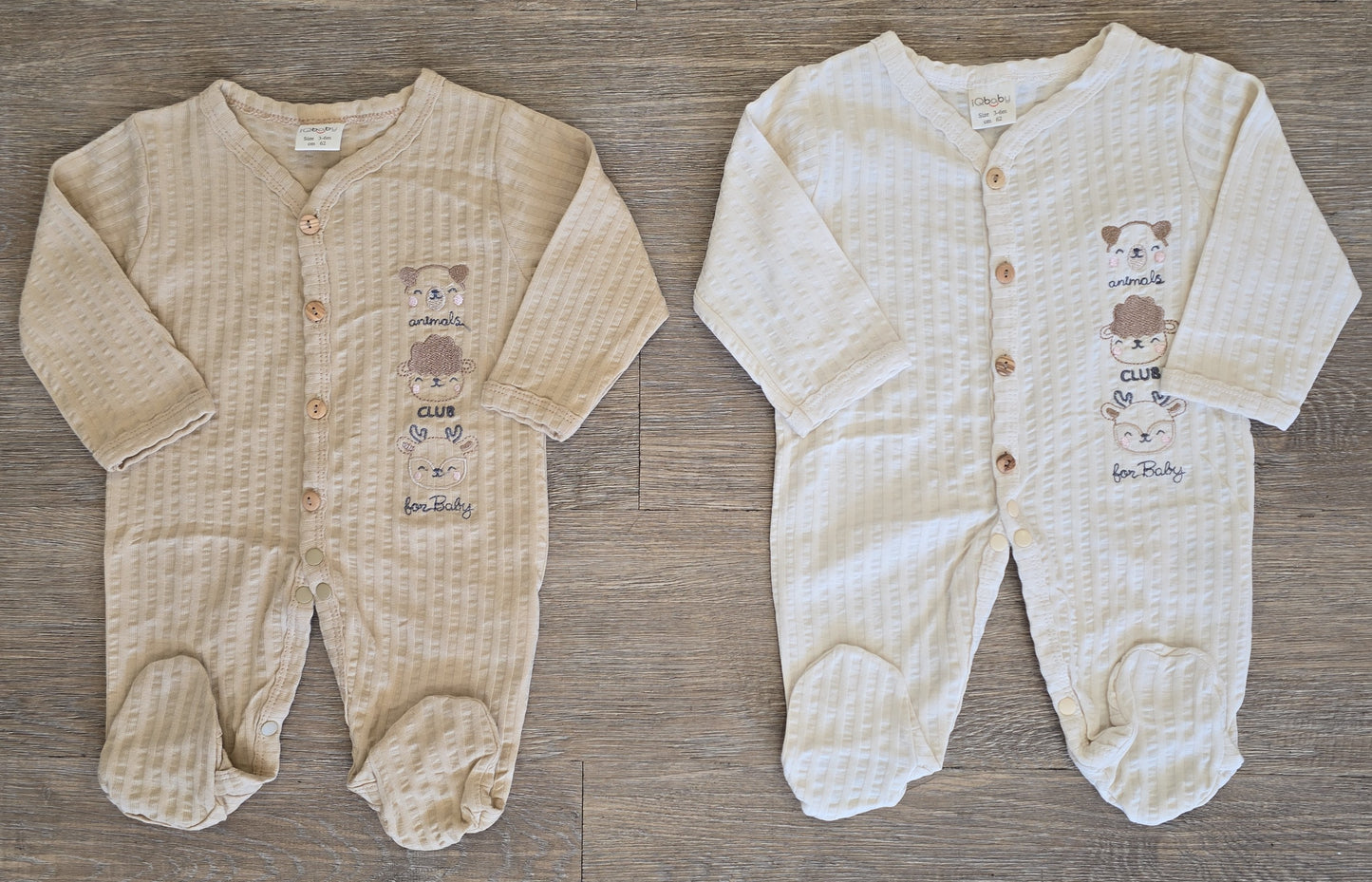 Pyjama bébé 100 % coton – 0 à 6 mois ref 46 ALL FOR KIDS