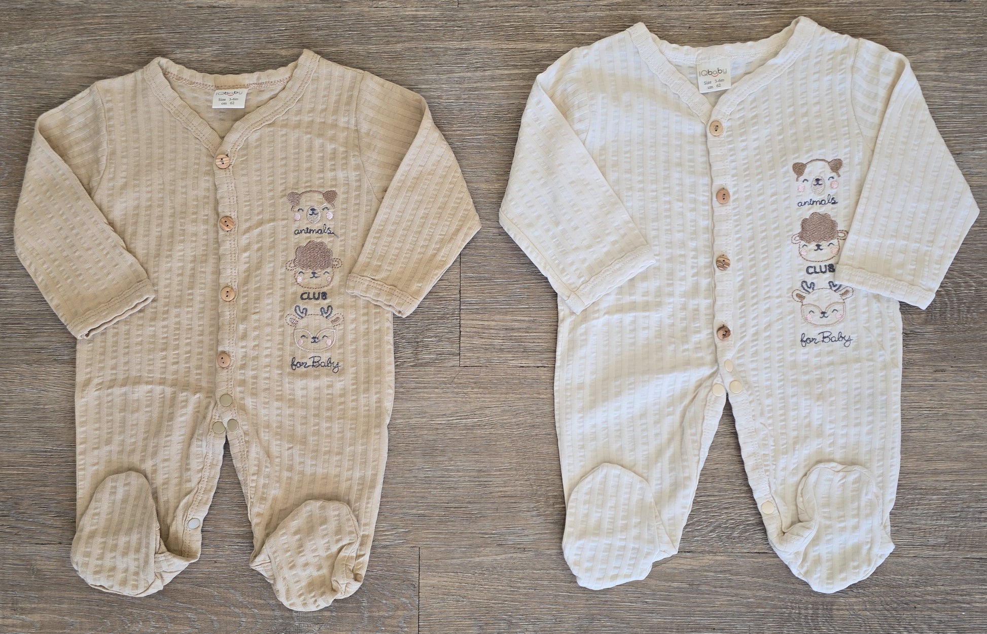 Pyjama bébé 100 % coton – 0 à 6 mois ref 46 ALL FOR KIDS