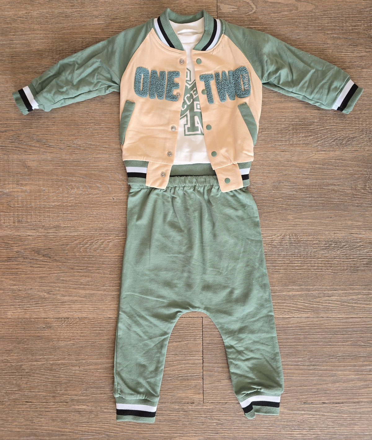 Ensemble bébé garçon gilets tee-shirt pantalon taille de 6 à 12 mois ALL FOR KIDS