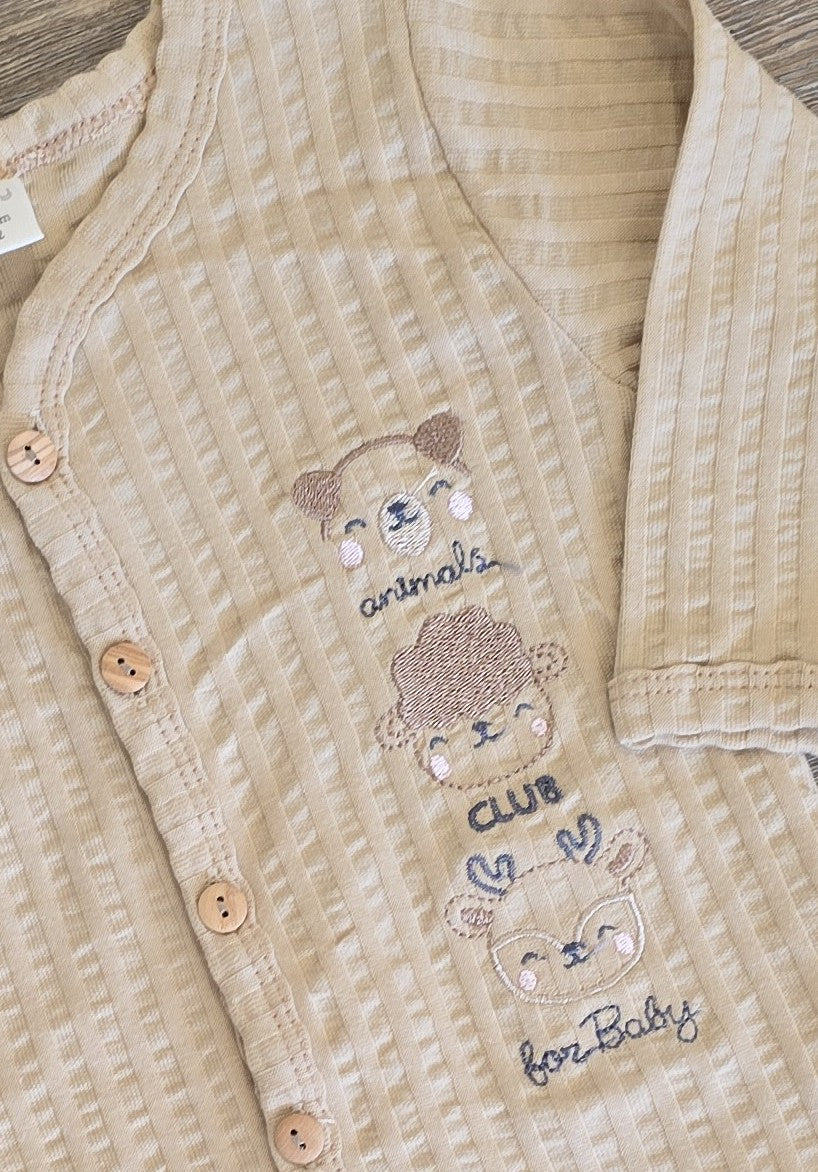 Pyjama bébé 100 % coton – 0 à 6 mois ref 46 ALL FOR KIDS