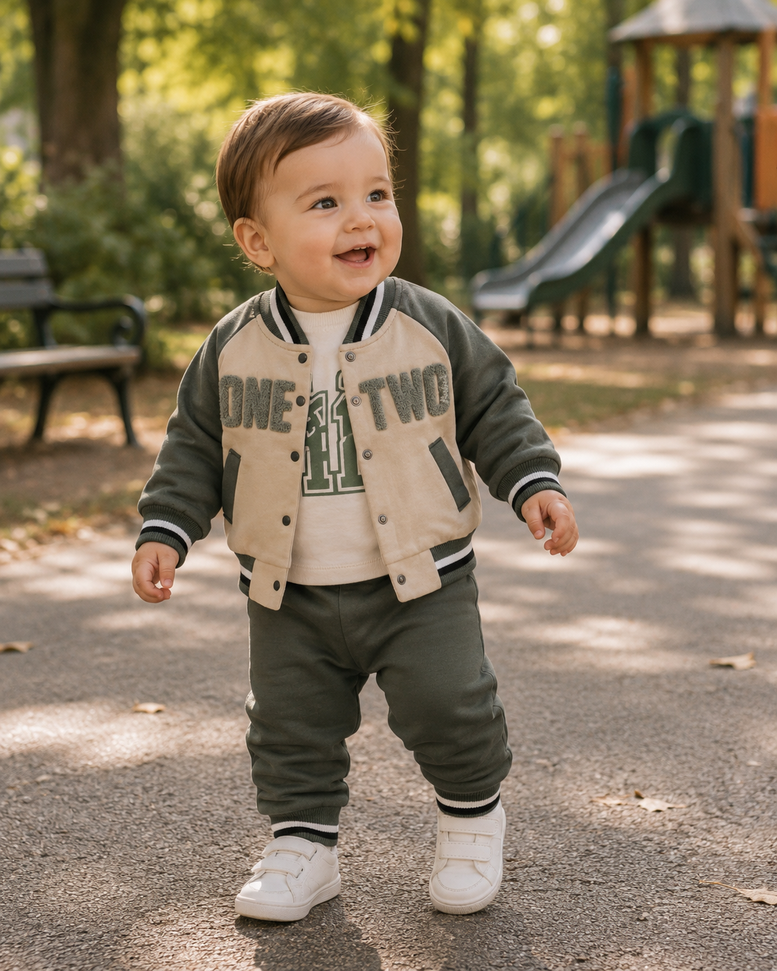 Ensemble bébé garçon gilets tee-shirt pantalon ref 59 ALL FOR KIDS