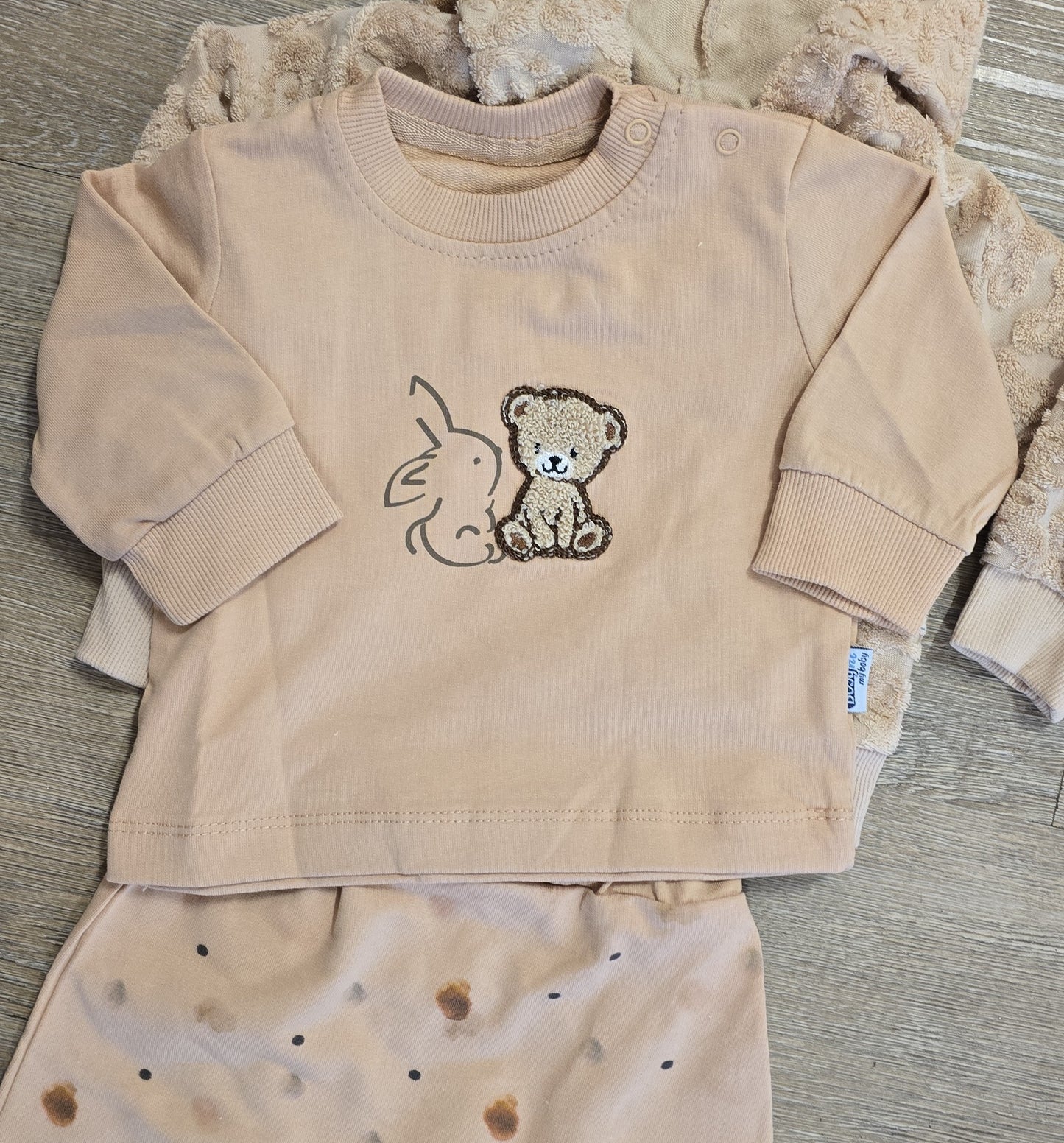 Ensemble bébé garçon 3 pièces taille de 6 à 12 mois ref 663