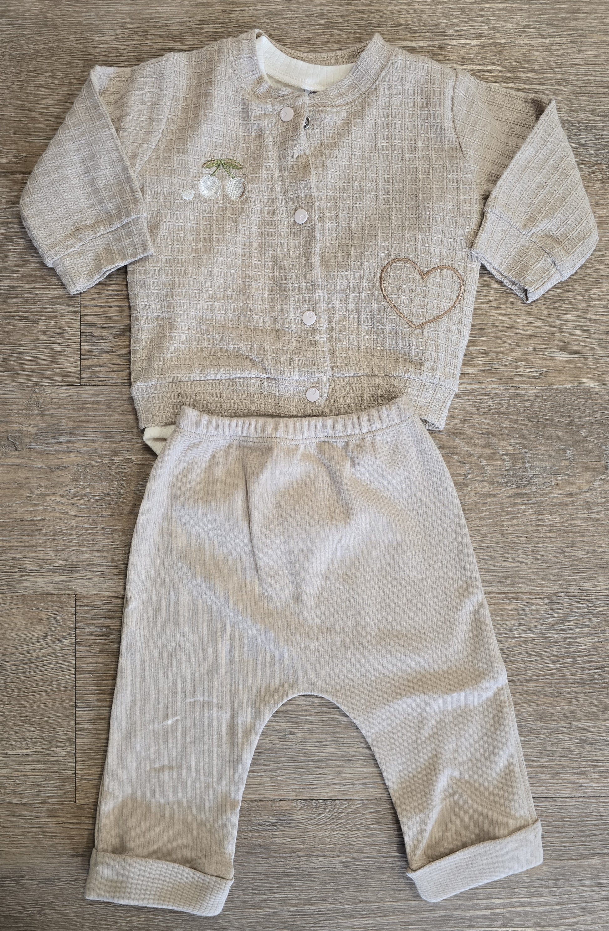 Ensemble bébé fille 3 pièces taille de 3 à 19 mois ref 6865 ALL FOR KIDS