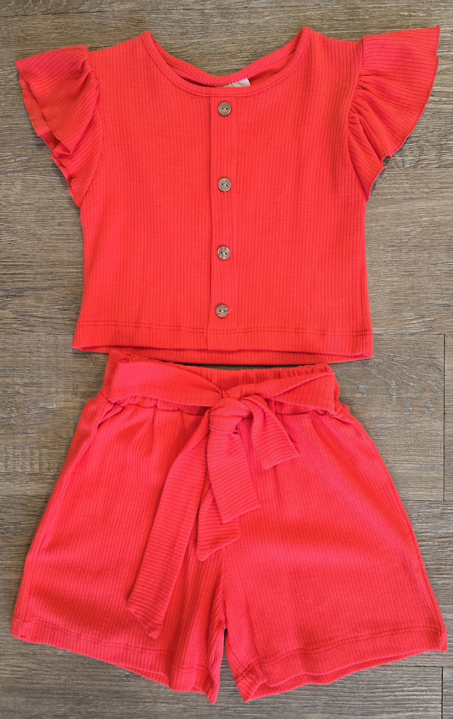 Ensemble tee-shirt et short dernière taille 4 ans ref 2339 ALL FOR KIDS