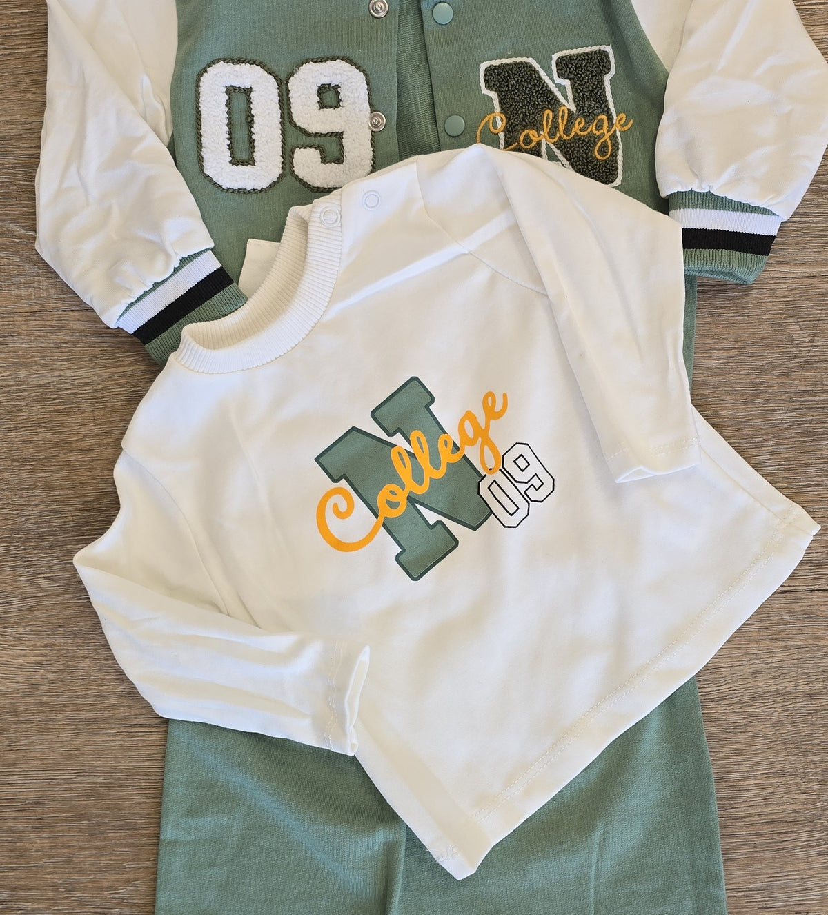 Ensemble bébé garçon teddy 3 pièces 100 % coton taille de 9 à 18 mois ALL FOR KIDS