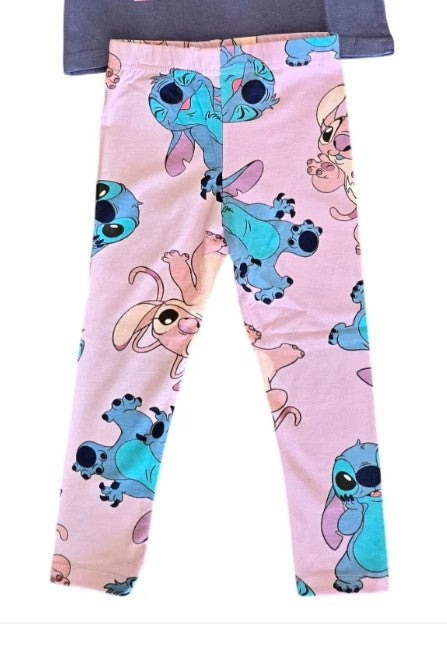 Dernière taille legging stitch 100% coton en taille 6 ans ref 600 ALL FOR KIDS