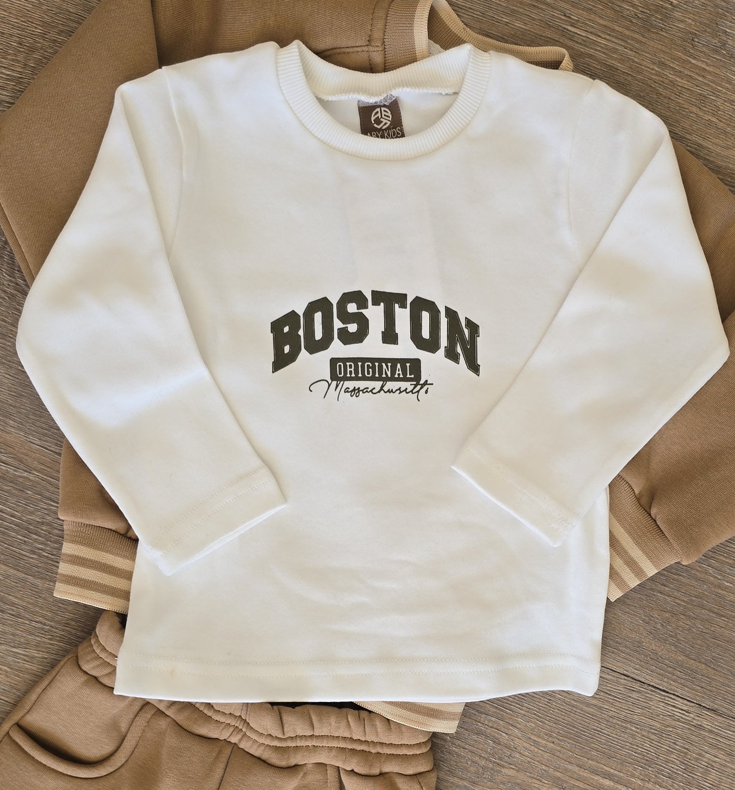Ensemble Teddy "Boston" garçon  3 pièces 100% coton taille de 2 à 5 ans ref 5381 ALL FOR KIDS