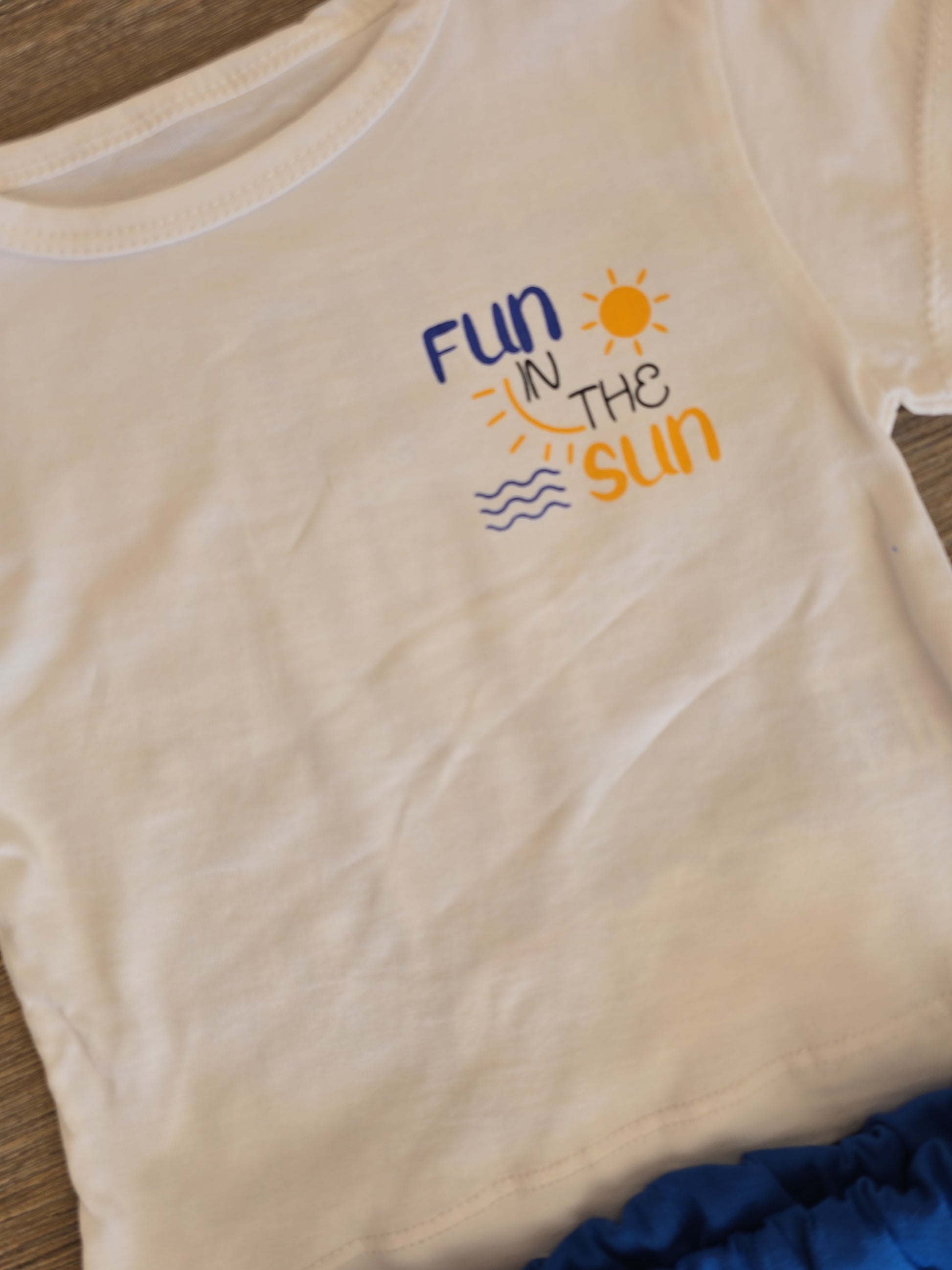 Ensemble bébé garçon tee-shirt et short taille de 9 à 18 mois 100% coton ref 274 ALL FOR KIDS