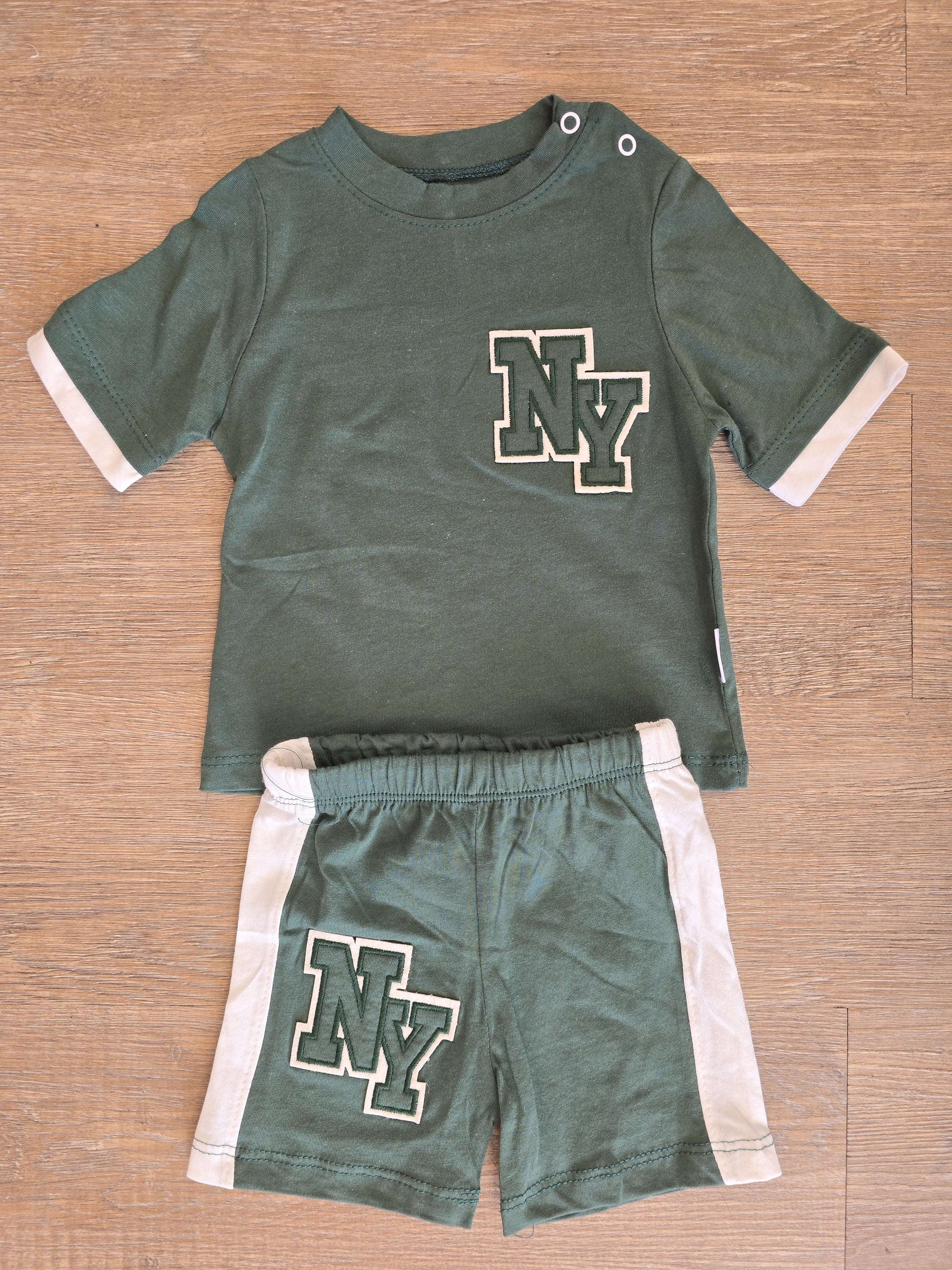Ensemble bébé garçon NY 100% coton taille de 9 à 24 mois ref 36 ALL FOR KIDS