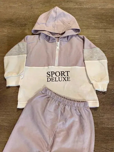 Survêtement bébé fille Sport Deluxe dernière taille 6 mois coton ref 3514 ALL FOR KIDS