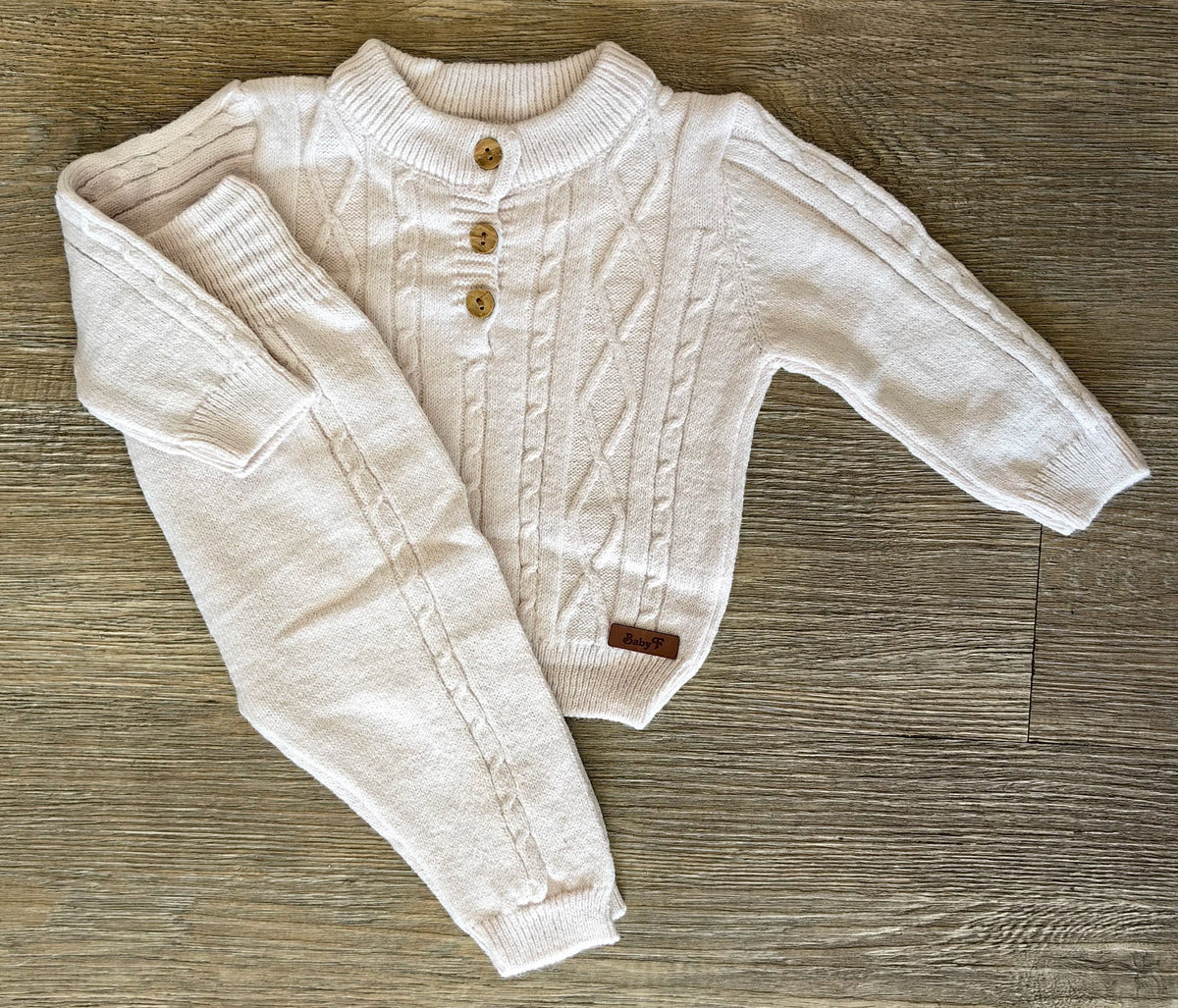 Ensemble bébé fille en laine pour automne hiver - All for Kids