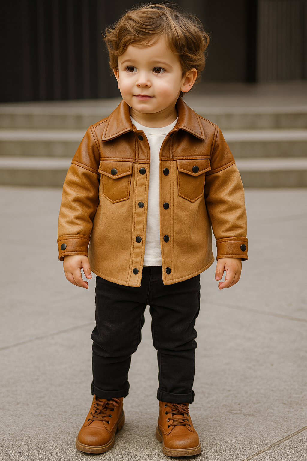 Ensemble garçon chic veste, jean et t-shirt coton dernière taille 4 ans  ref 9192 ALL FOR KIDS