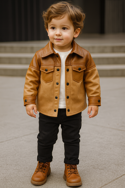 Ensemble garçon chic veste, jean et t-shirt coton dernière taille 4 ans  ref 9192 ALL FOR KIDS