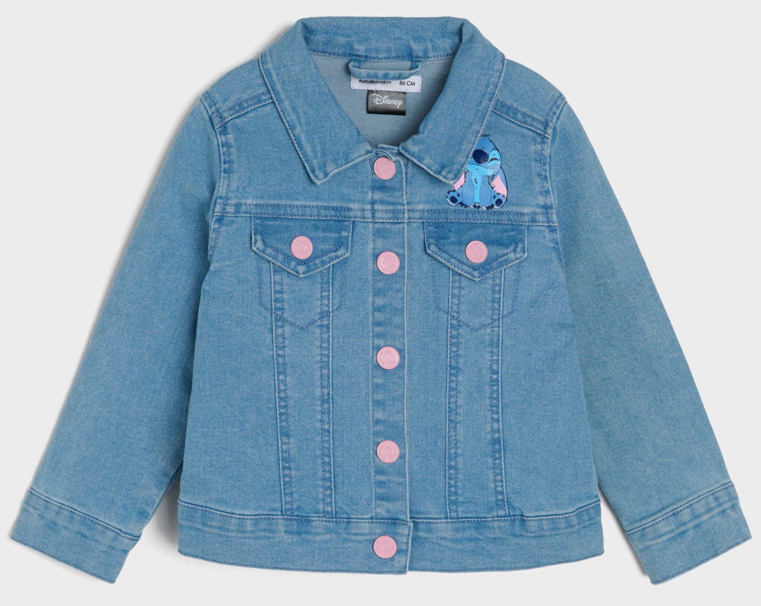 Veste en Jean Stitch Disney Bébé & Fille 1 à 4 ans ref 977 ALL FOR KIDS